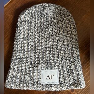 Love Your Melon Delta Gamma Sorority Knit Slouch Beanie. One Size.